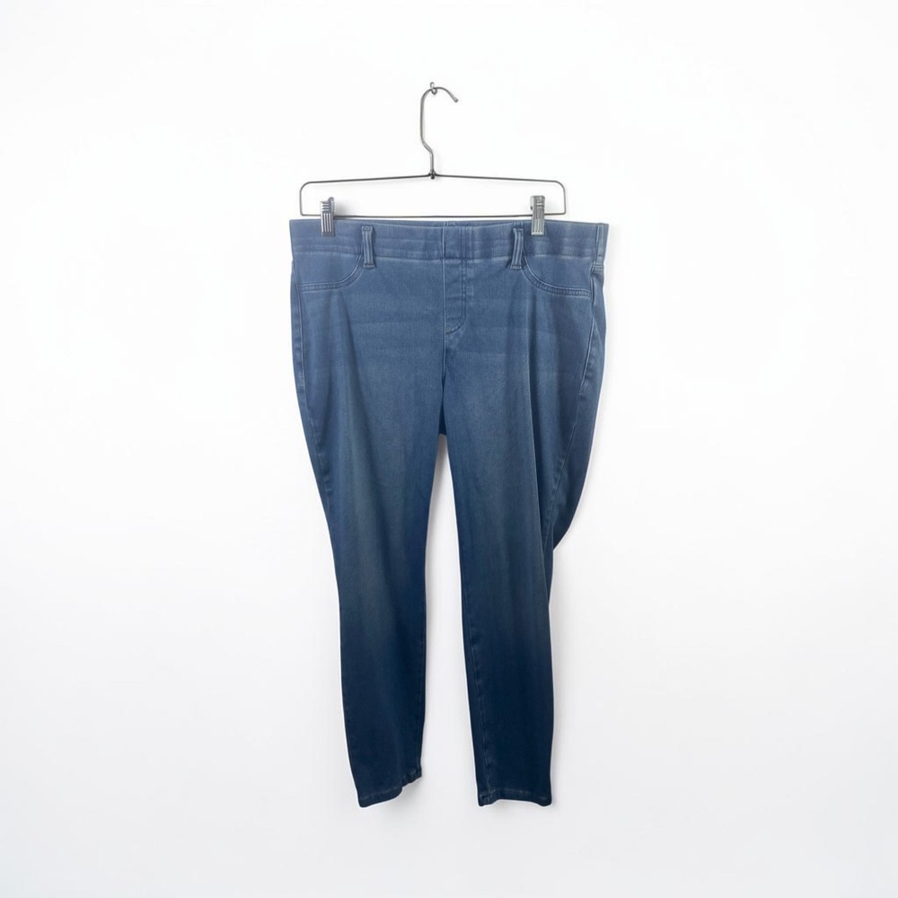 Amazon Essentials Womens Skinny Pull On Jegging Jeans Medium Wash L Short